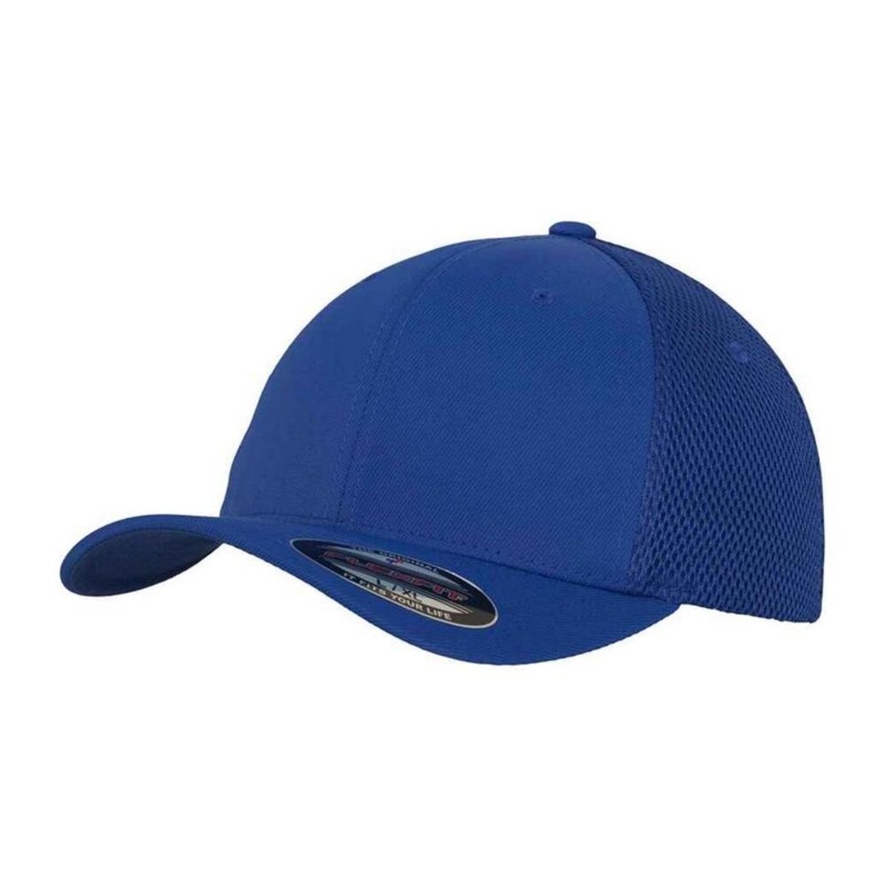 Flexfit Tactel Mesh Panel Baseball Cap / Royal Blue